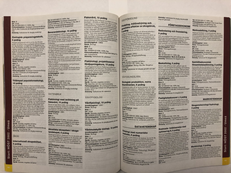 SLU Programkatalog